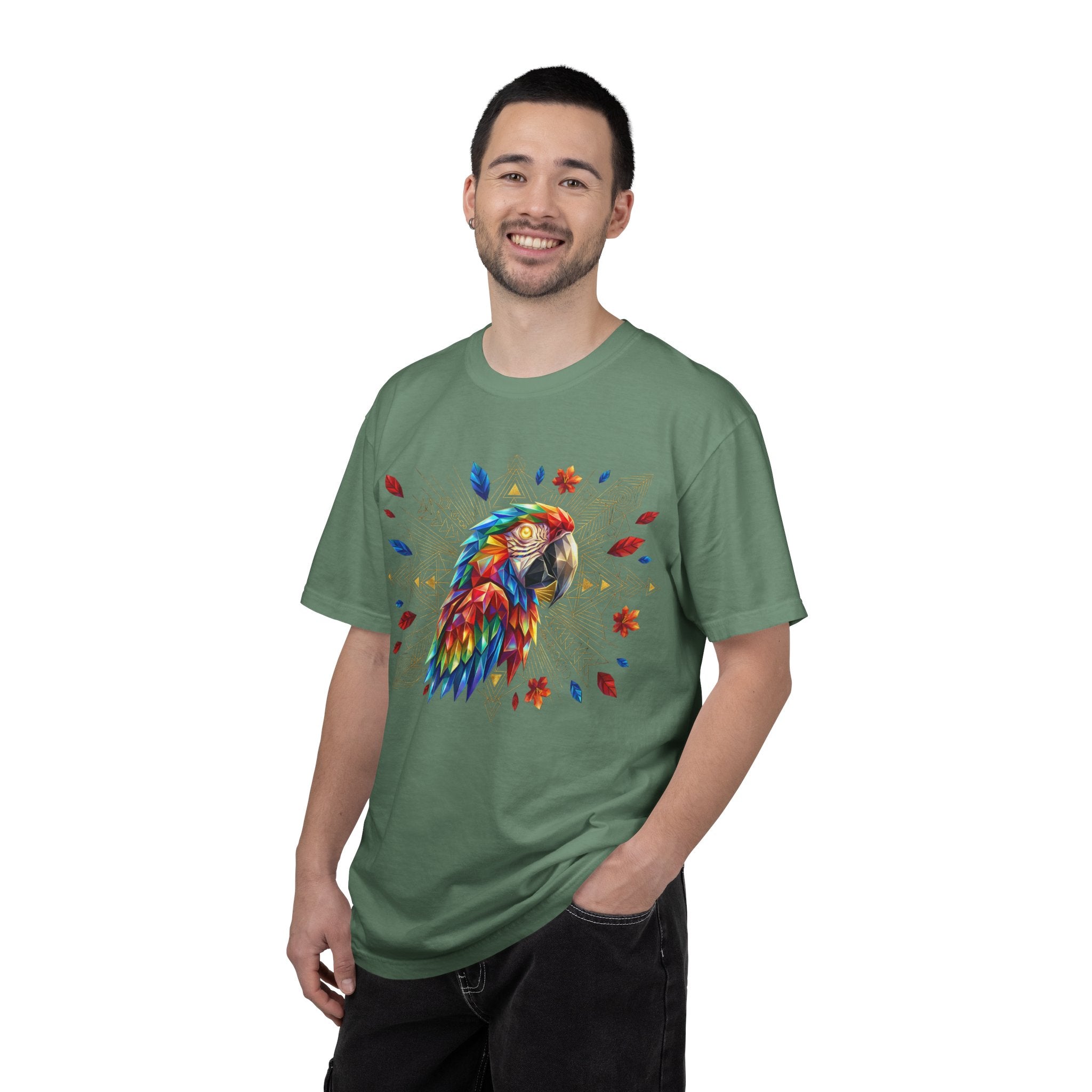 Celestial Guacamaya – Prism Flight Tee
