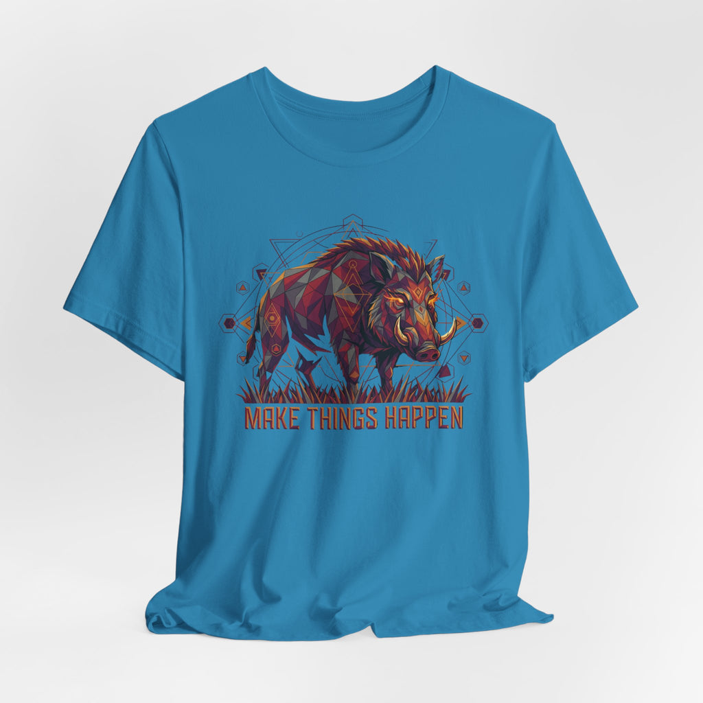 Make Things Happen – Wild Boar Tee (Front Only)