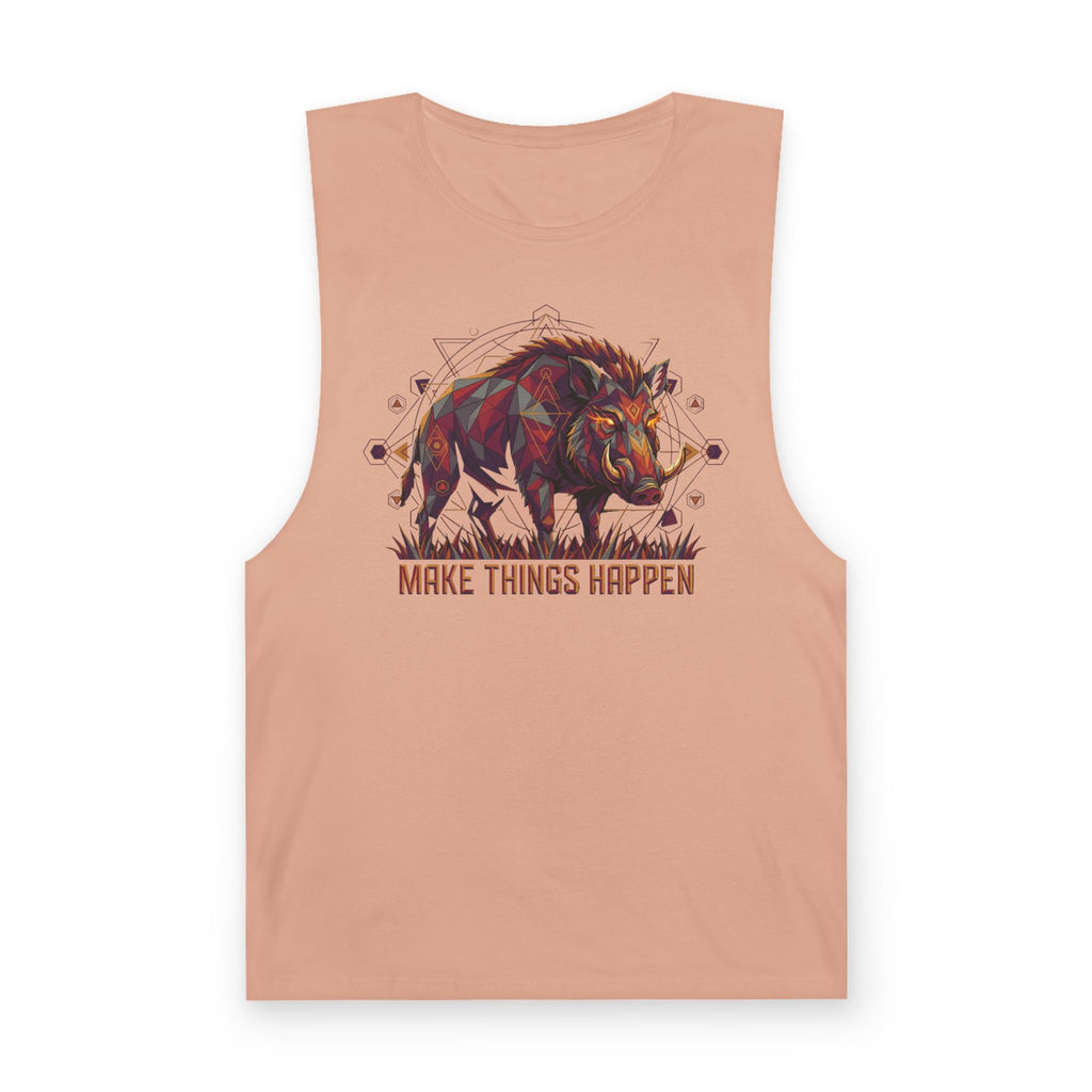 Make Things Happen – Wild Boar Men’s Tank (Front Only)
