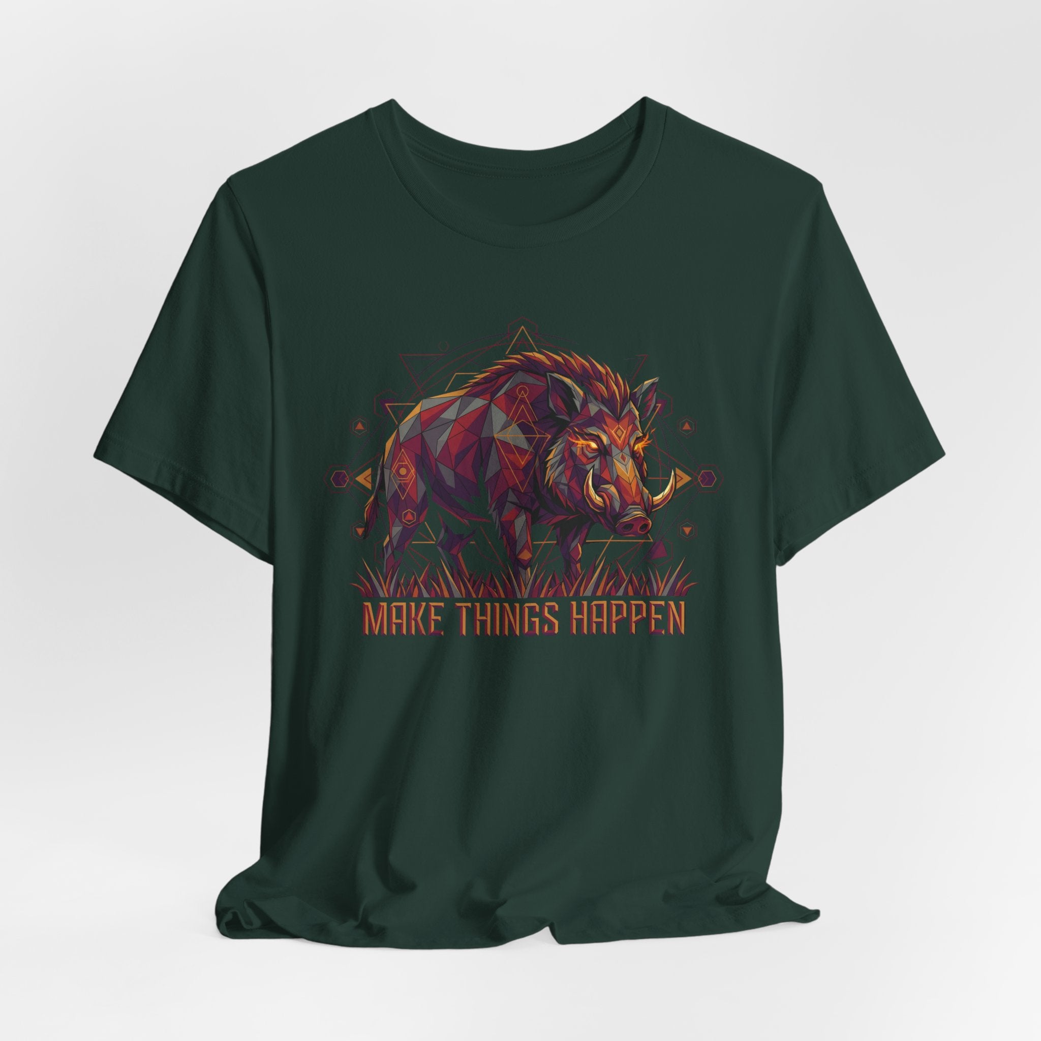 Make Things Happen – Wild Boar Tee (Front Only)