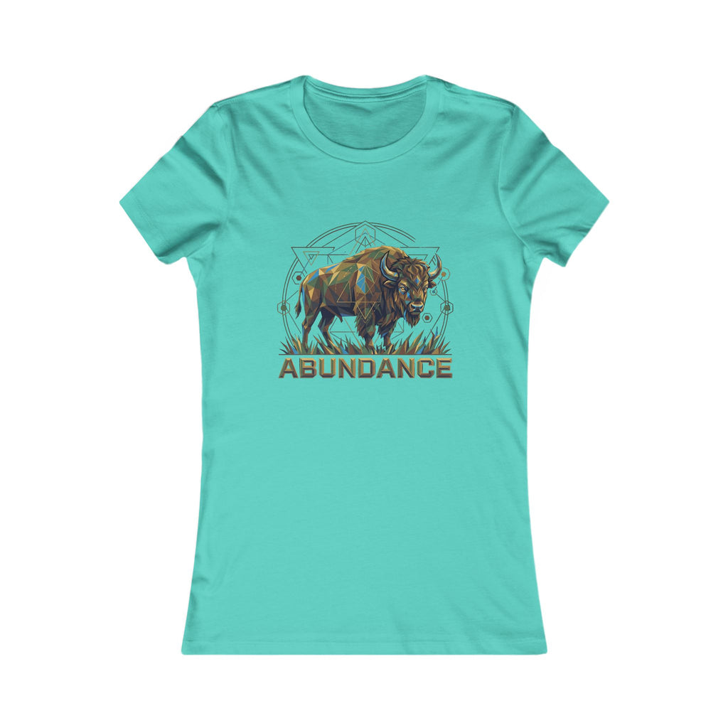 Abundance – Sacred Bison Women’s Tee (Front Only)