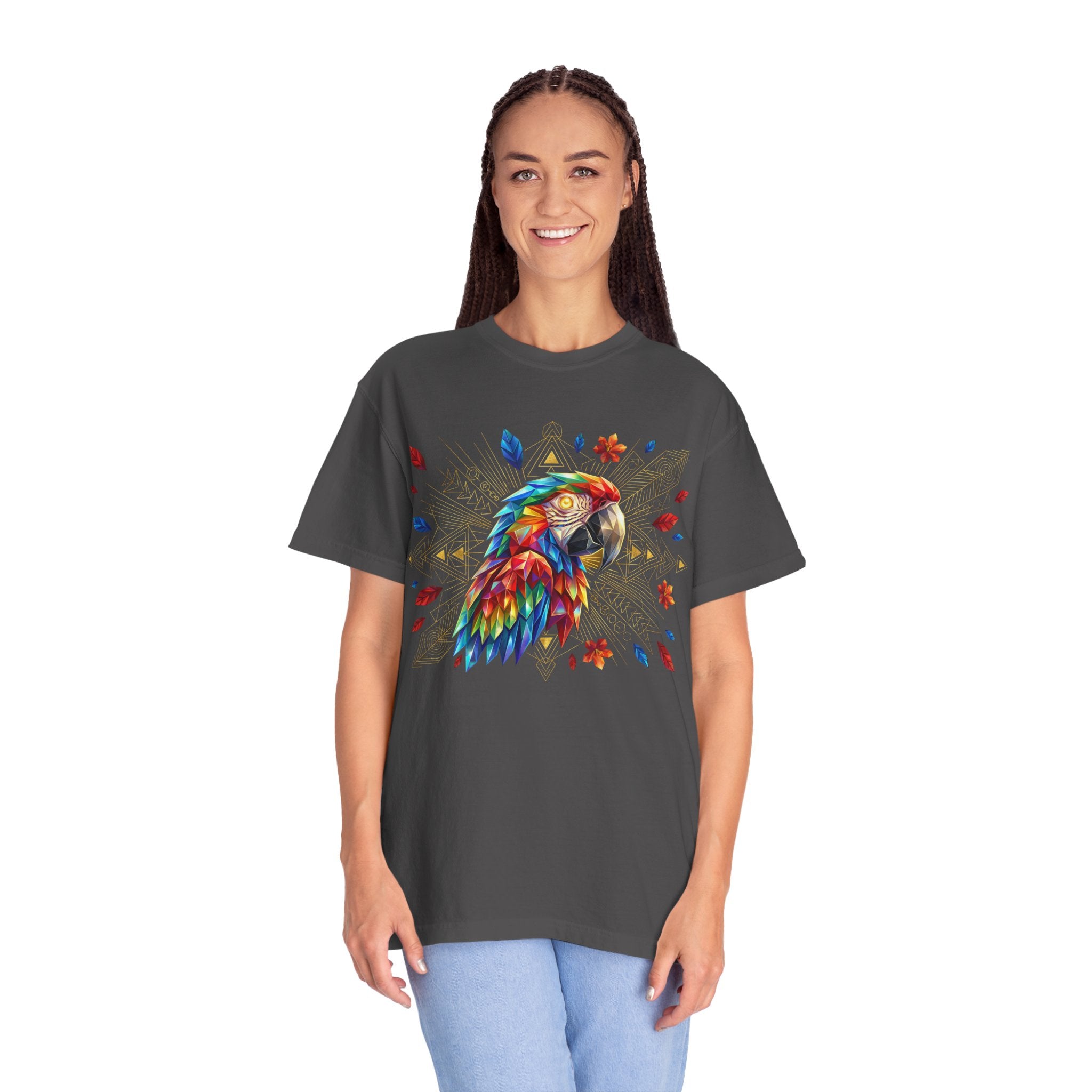 Celestial Guacamaya – Prism Flight Tee