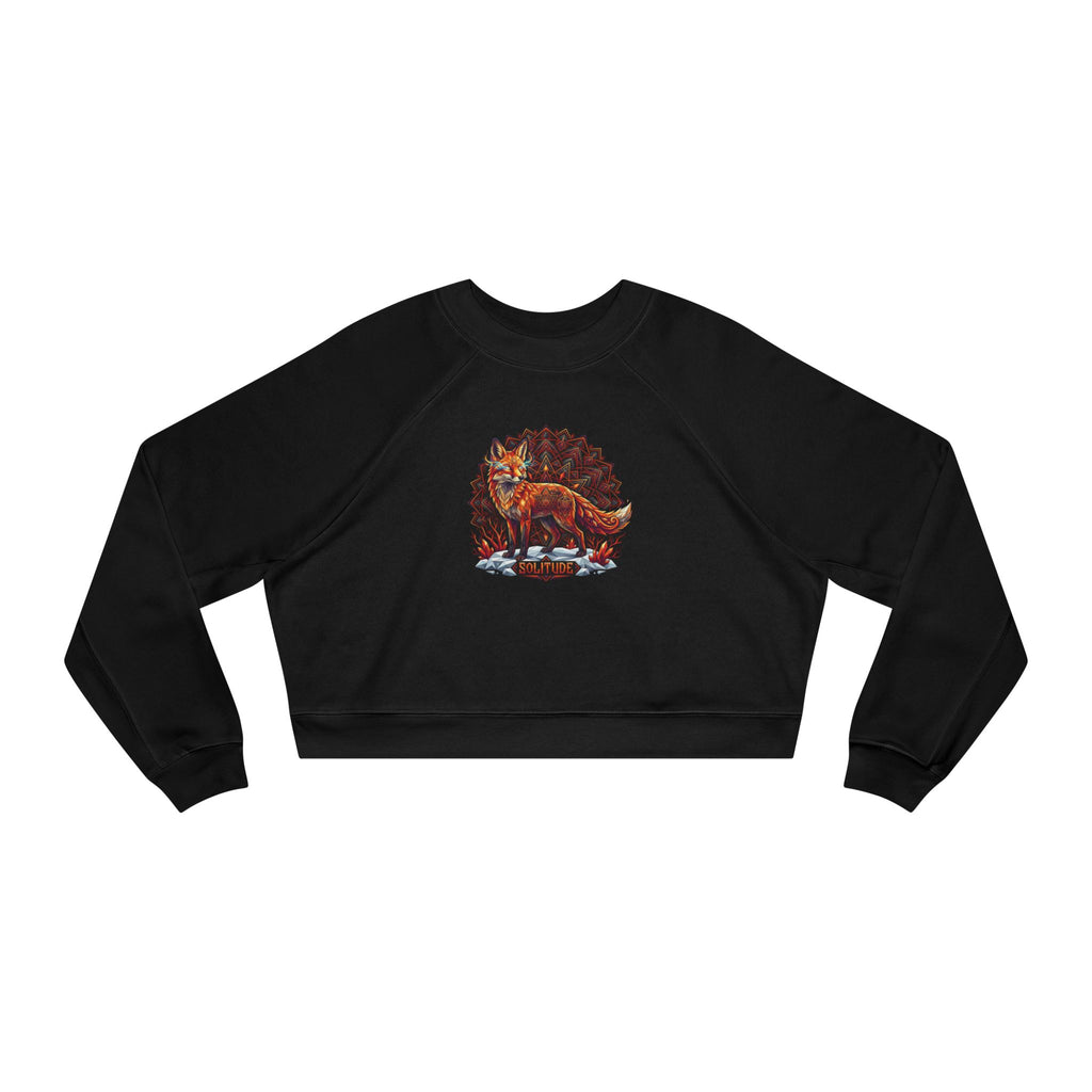 fox cropped sweatshirt