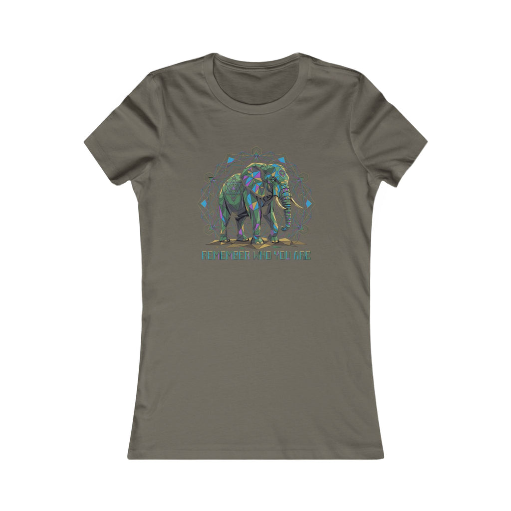 Remember Who You Are – Sacred Elephant Women’s Tee