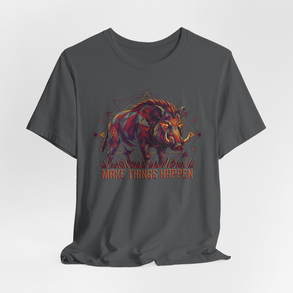 Make Things Happen – Wild Boar Tee (Front Only)