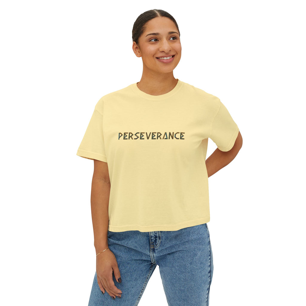 Perseverance – Women’s Boxy Tee